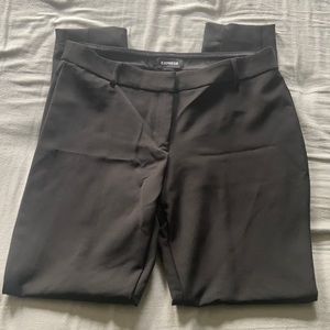 Black dress pants straight leg